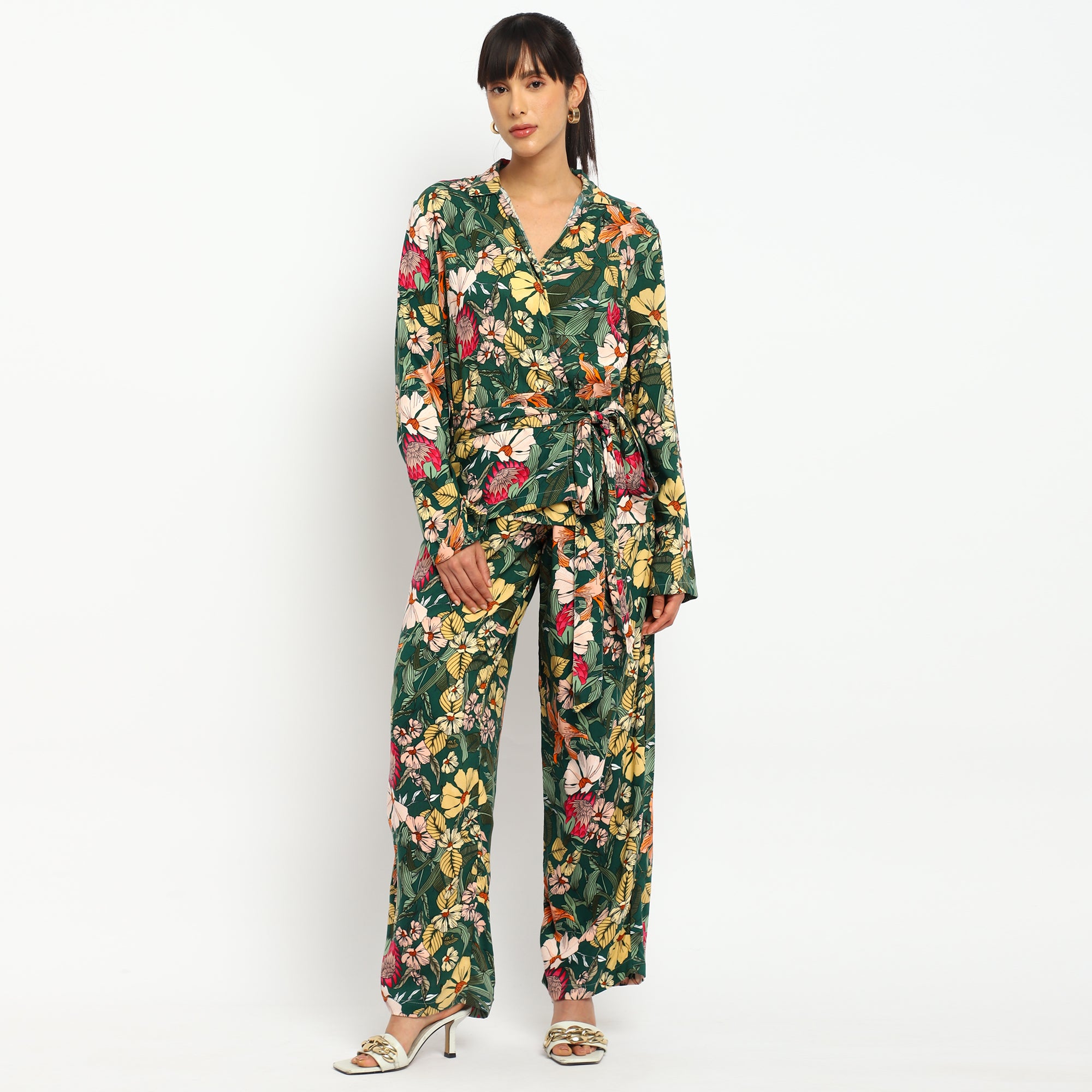 Tropical Floral Co-Ord Set
