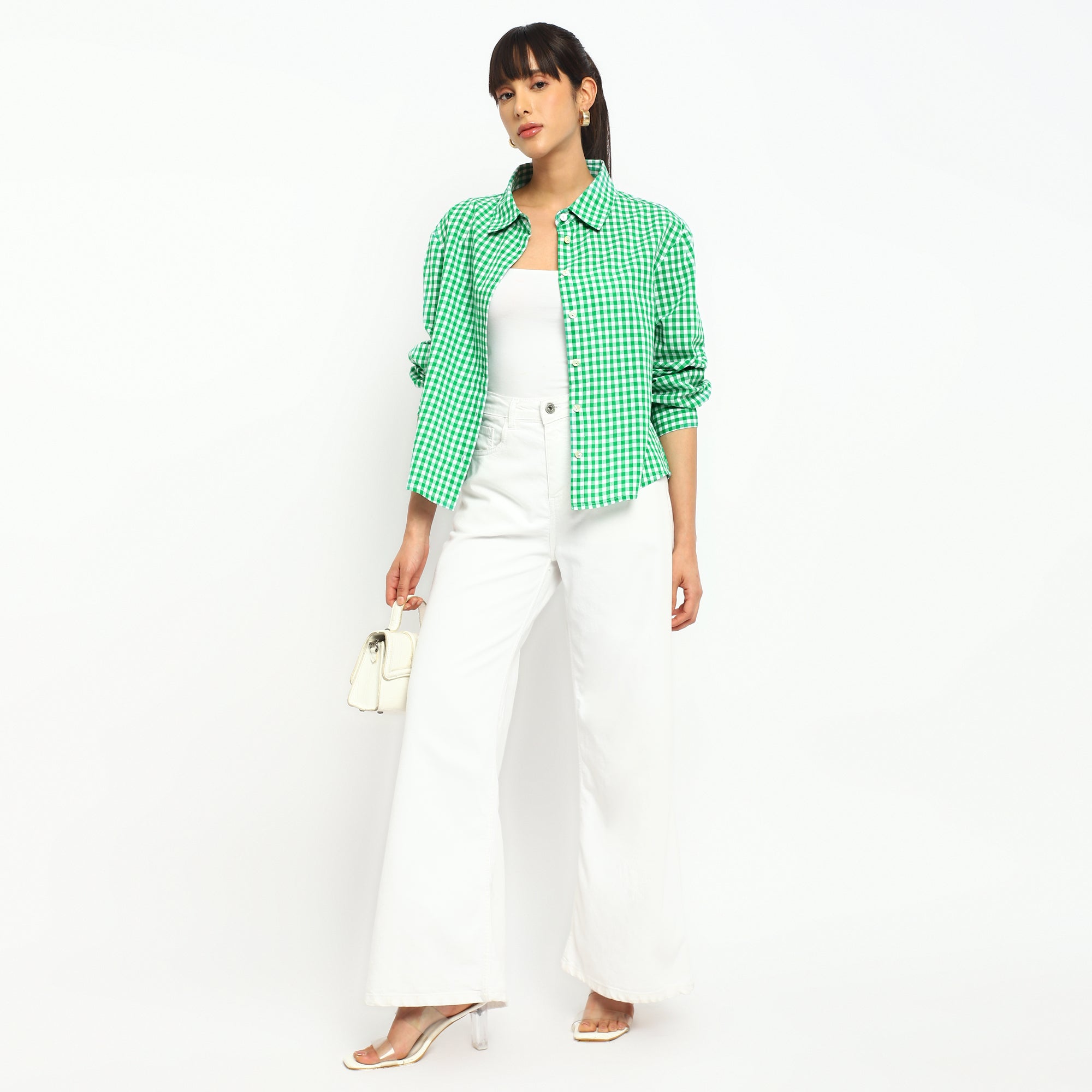 Green Checkered Shirt