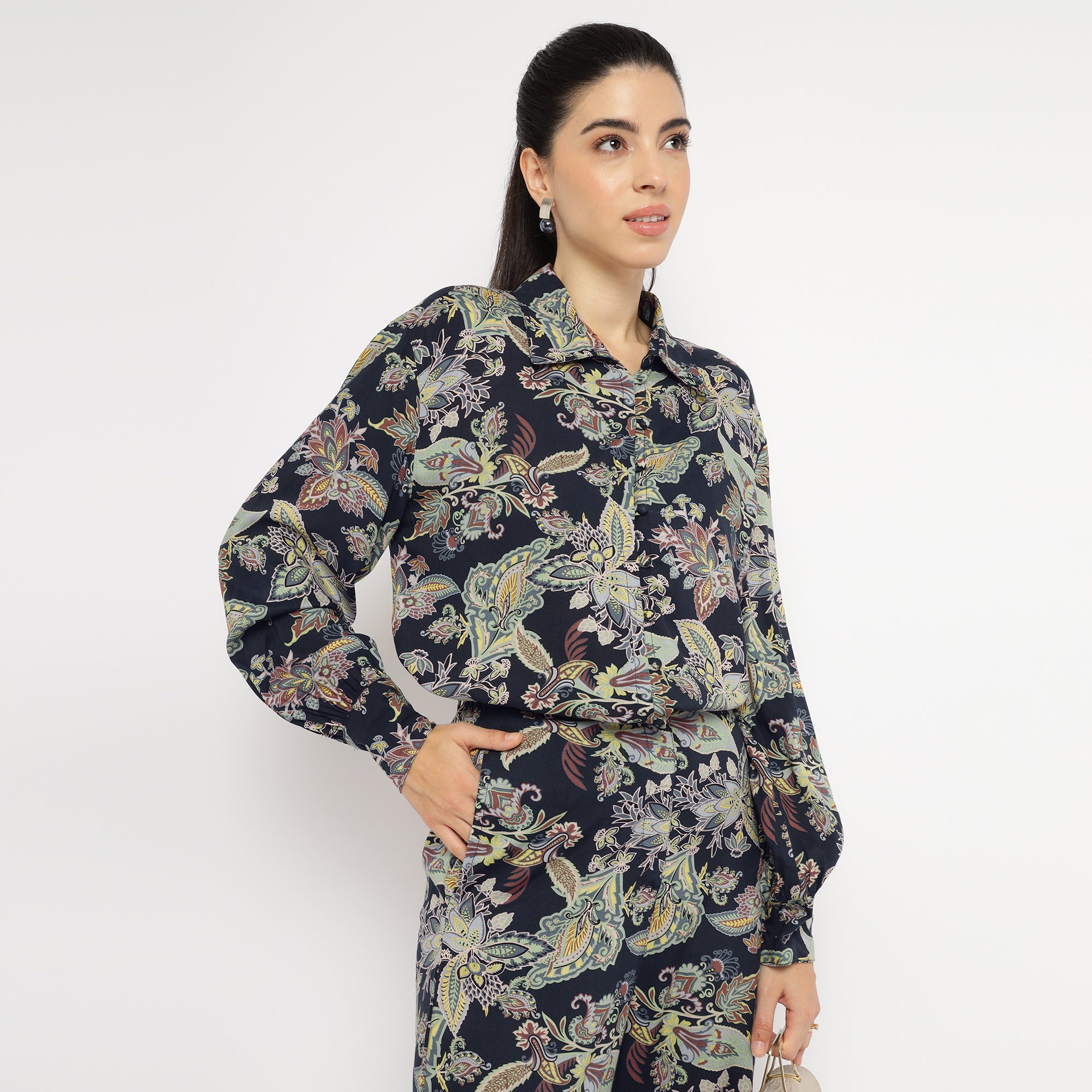 Floral Paisley All-over Print